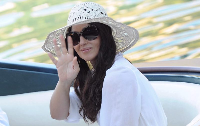 Monica Bellucci Sightings In Portofino - September 14, 2012