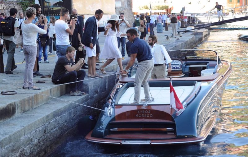 Monica Bellucci Sightings In Portofino - September 14, 2012